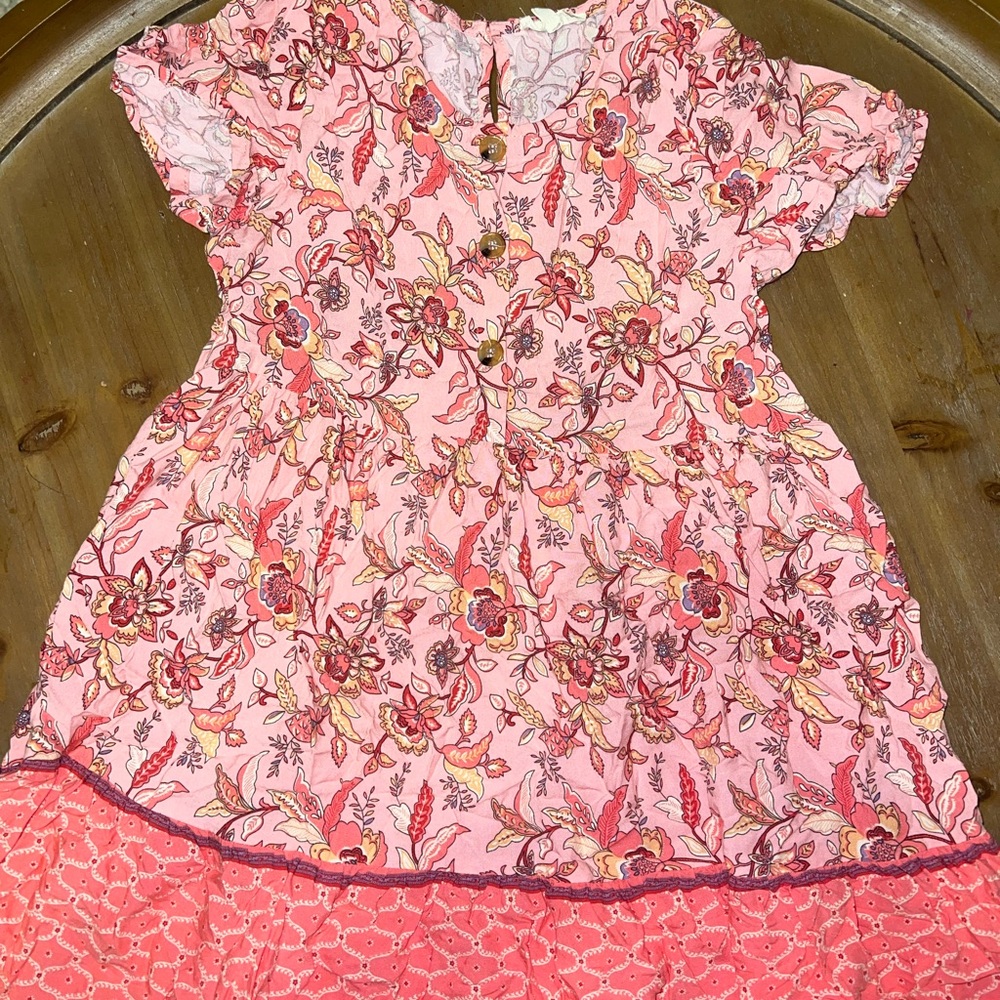 Hayden Pink Floral Dress